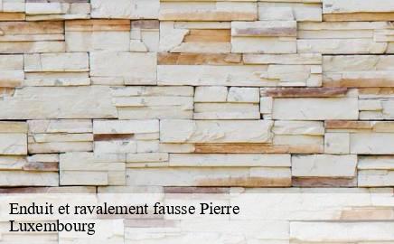 Enduit et ravalement fausse Pierre LU Luxembourg Multi services peinture et nettoyage