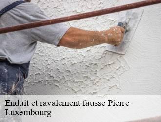 Enduit et ravalement fausse Pierre  LU Luxembourg  Multi services peinture et nettoyage