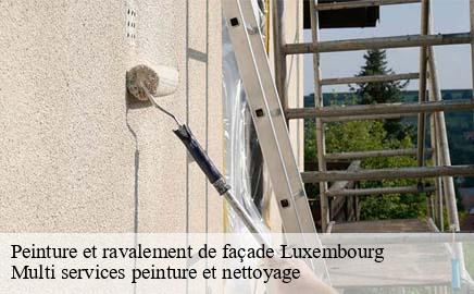 Peinture et ravalement de façade LU Luxembourg Multi services peinture et nettoyage