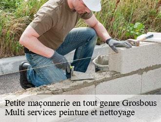 Petite maçonnerie en tout genre  grosbous- Multi services peinture et nettoyage 