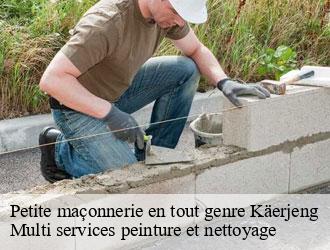 Petite maçonnerie en tout genre  kaerjeng- Multi services peinture et nettoyage 