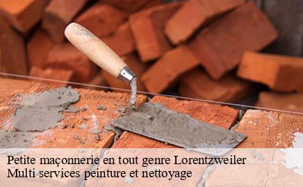 Petite maçonnerie en tout genre  lorentzweiler- Multi services peinture et nettoyage 