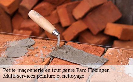 Petite maçonnerie en tout genre parc-hosingen- Multi services peinture et nettoyage