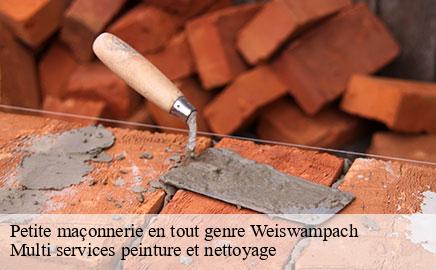 Petite maçonnerie en tout genre  weiswampach- Multi services peinture et nettoyage 