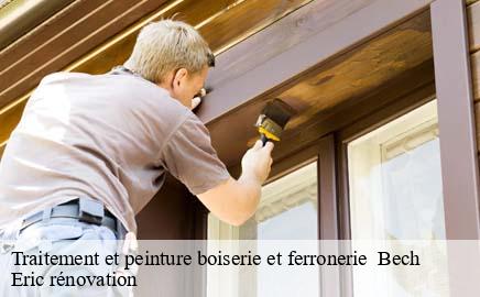 Traitement et peinture boiserie et ferronerie bech- Eric rénovation