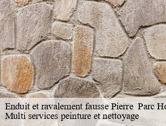 Enduit et ravalement fausse Pierre   parc-hosingen- Multi services peinture et nettoyage 