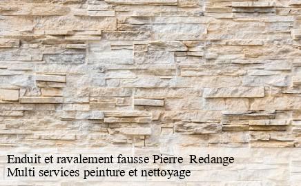Enduit et ravalement fausse Pierre redange- Multi services peinture et nettoyage