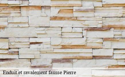 Enduit et ravalement fausse Pierre winseler- Eric rénovation