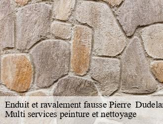 Enduit et ravalement fausse Pierre   dudelange-3544 Multi services peinture et nettoyage 