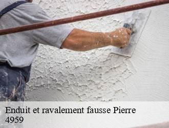 Enduit et ravalement fausse Pierre   bascharage-4959 Multi services peinture et nettoyage 