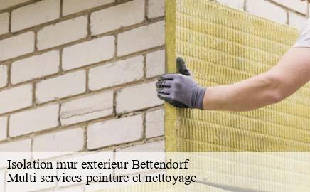 Isolation mur exterieur  bettendorf- Multi services peinture et nettoyage 