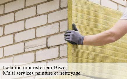 Isolation mur exterieur biwer- Multi services peinture et nettoyage