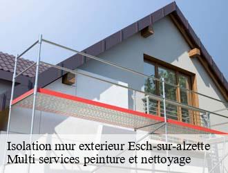 Isolation mur exterieur  esch-sur-alzette- Multi services peinture et nettoyage 