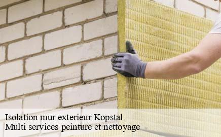 Isolation mur exterieur  kopstal- Multi services peinture et nettoyage 