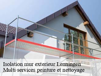 Isolation mur exterieur  lenningen- Multi services peinture et nettoyage 