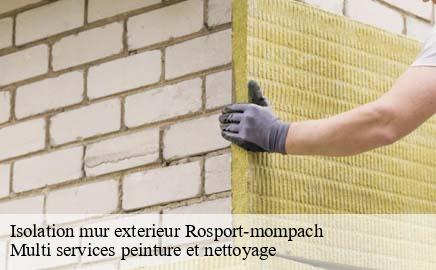 Isolation mur exterieur  rosport-mompach- Multi services peinture et nettoyage 