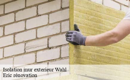 Isolation mur exterieur wahl- Eric rénovation