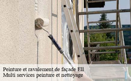 Peinture et ravalement de façade ell- Multi services peinture et nettoyage