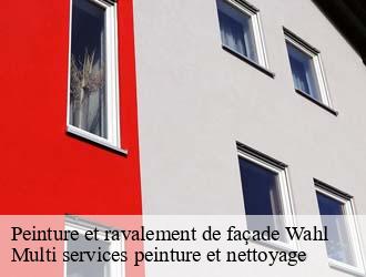 Peinture et ravalement de façade  wahl- Multi services peinture et nettoyage 