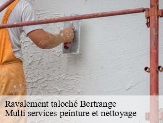 Ravalement taloché  bertrange- Multi services peinture et nettoyage 