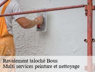 Ravalement taloché  bous- Multi services peinture et nettoyage 