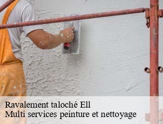Ravalement taloché  ell- Multi services peinture et nettoyage 