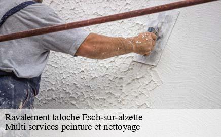Ravalement taloché  esch-sur-alzette- Multi services peinture et nettoyage 