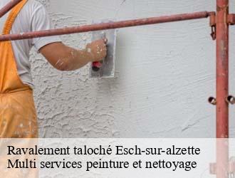 Ravalement taloché  esch-sur-alzette- Multi services peinture et nettoyage 