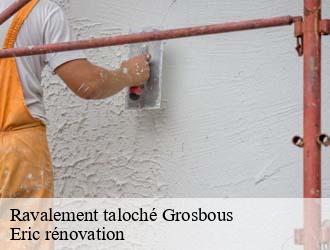 Ravalement taloché  grosbous- Eric rénovation 