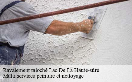 Ravalement taloché lac-de-la-haute-sure- Multi services peinture et nettoyage