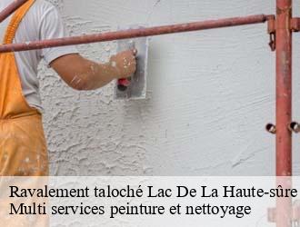 Ravalement taloché  lac-de-la-haute-sure- Multi services peinture et nettoyage 