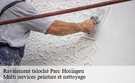Ravalement taloché  parc-hosingen- Multi services peinture et nettoyage 
