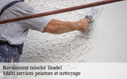 Ravalement taloché  tandel- Multi services peinture et nettoyage 
