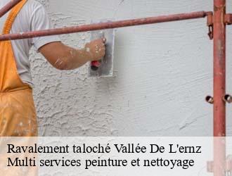 Ravalement taloché  vallee-de-l-ernz- Multi services peinture et nettoyage 