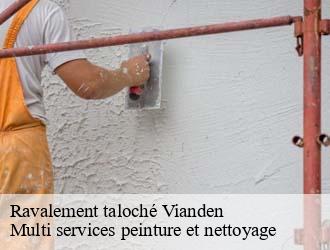 Ravalement taloché  vianden- Multi services peinture et nettoyage 