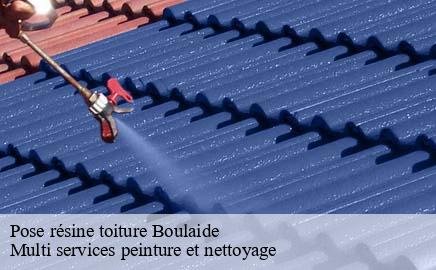 Pose résine toiture  boulaide- Multi services peinture et nettoyage 