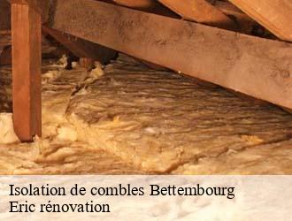 Isolation de combles bettembourg- Eric rénovation