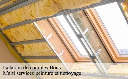 Isolation de combles  bous- Multi services peinture et nettoyage 