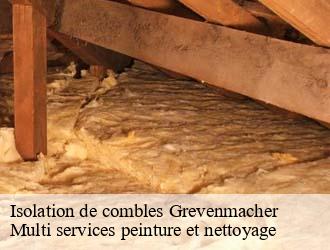 Isolation de combles  grevenmacher- Multi services peinture et nettoyage 
