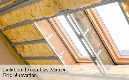 Isolation de combles mamer- Eric rénovation