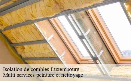 Isolation de combles luxembourg-1931 Multi services peinture et nettoyage