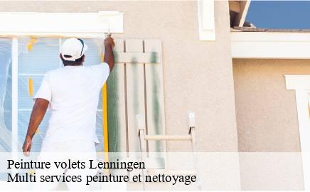 Peinture volets  lenningen- Multi services peinture et nettoyage 