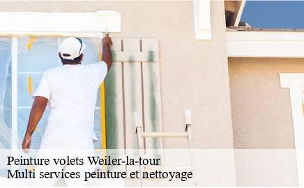 Peinture volets  weiler-la-tour- Multi services peinture et nettoyage 