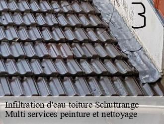 Infiltration d'eau toiture  schuttrange- Multi services peinture et nettoyage 