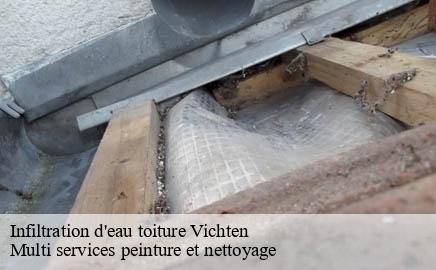 Infiltration d'eau toiture vichten- Multi services peinture et nettoyage